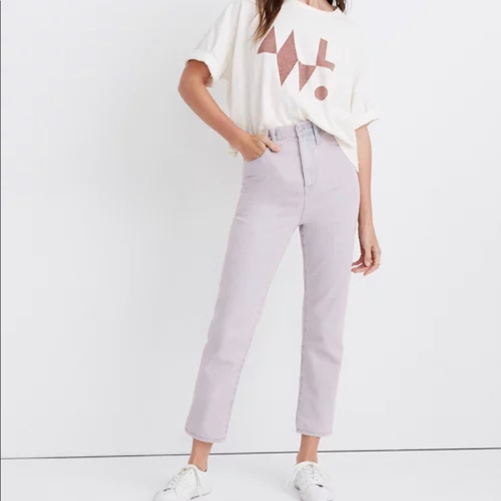 Pink pastel Madewell Momjean